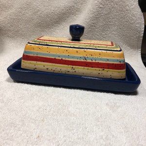 Pfaltzgraff Sedona 1/4 Lb Covered Butter Dish